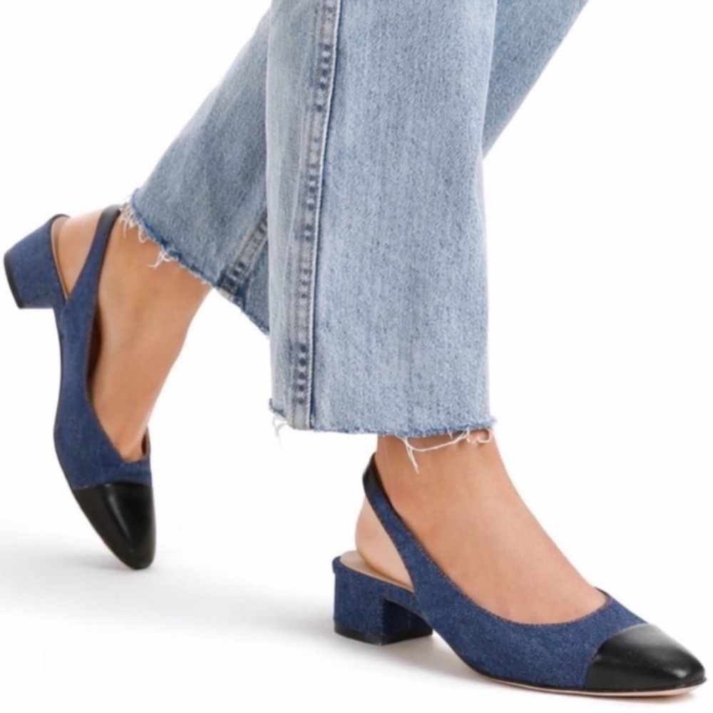 NWB Veronica Beard Cecile Sling Backs